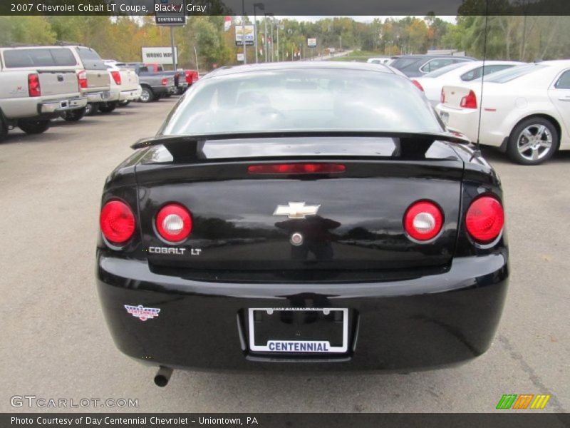 Black / Gray 2007 Chevrolet Cobalt LT Coupe