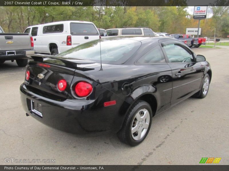 Black / Gray 2007 Chevrolet Cobalt LT Coupe