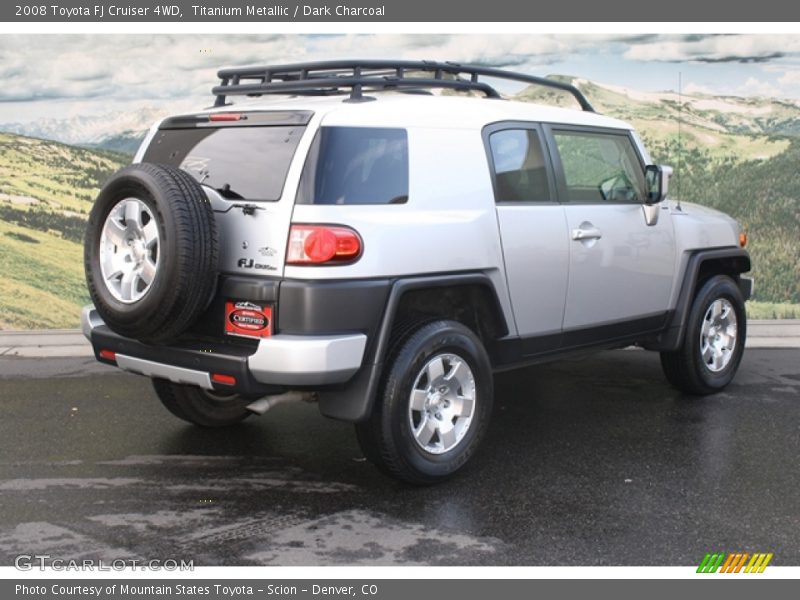 Titanium Metallic / Dark Charcoal 2008 Toyota FJ Cruiser 4WD