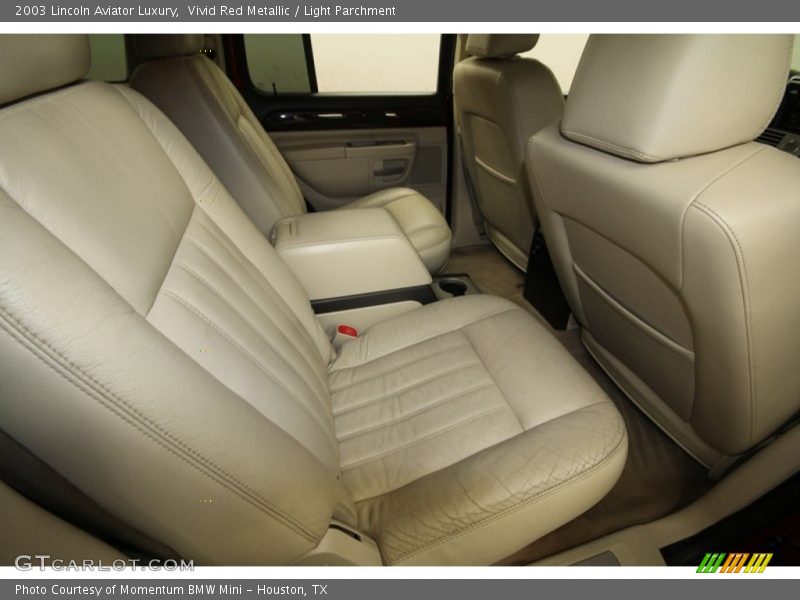 Vivid Red Metallic / Light Parchment 2003 Lincoln Aviator Luxury