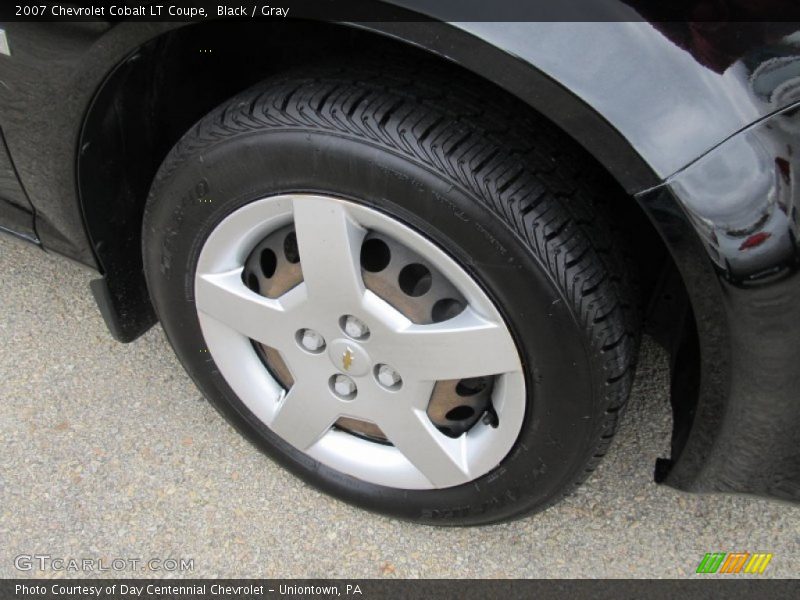 Black / Gray 2007 Chevrolet Cobalt LT Coupe