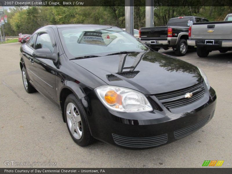 Black / Gray 2007 Chevrolet Cobalt LT Coupe