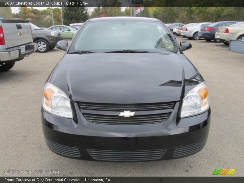 Black / Gray 2007 Chevrolet Cobalt LT Coupe