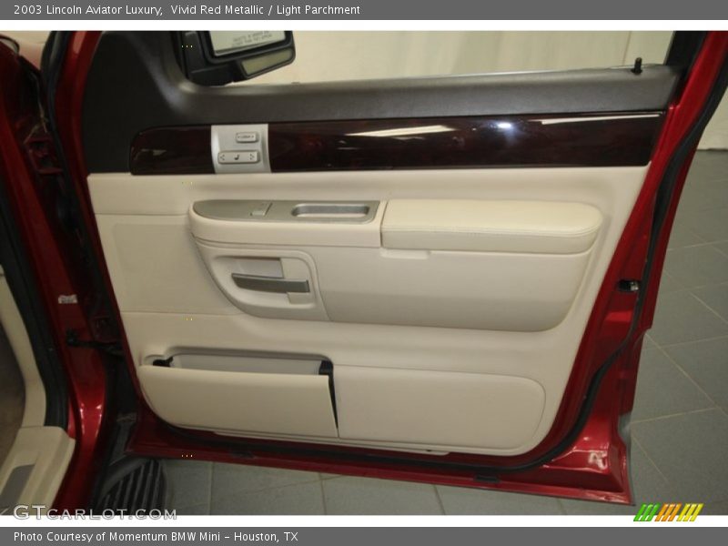 Vivid Red Metallic / Light Parchment 2003 Lincoln Aviator Luxury