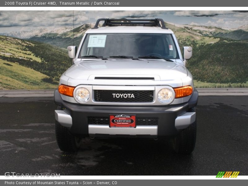 Titanium Metallic / Dark Charcoal 2008 Toyota FJ Cruiser 4WD