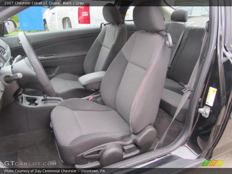 Black / Gray 2007 Chevrolet Cobalt LT Coupe