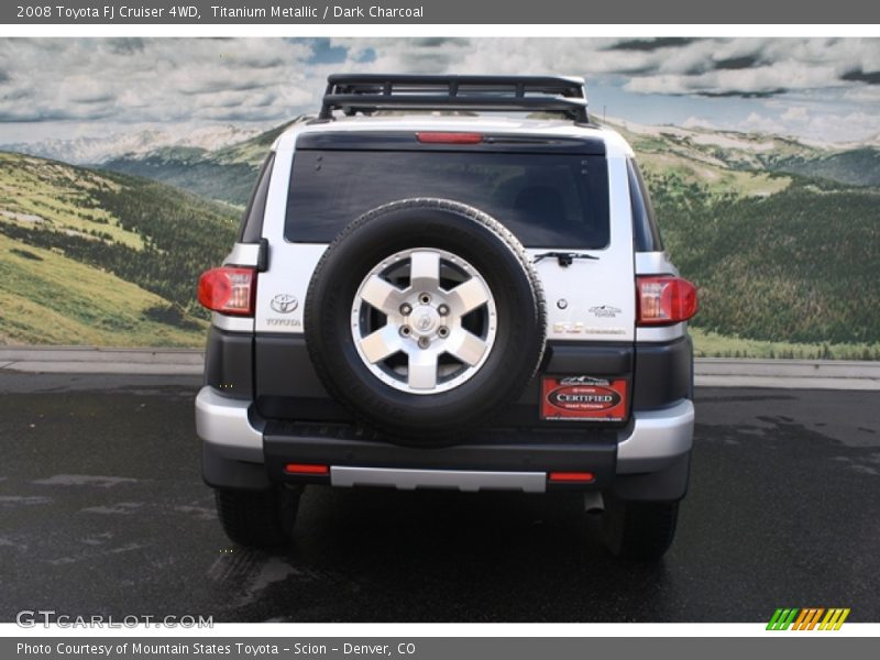 Titanium Metallic / Dark Charcoal 2008 Toyota FJ Cruiser 4WD