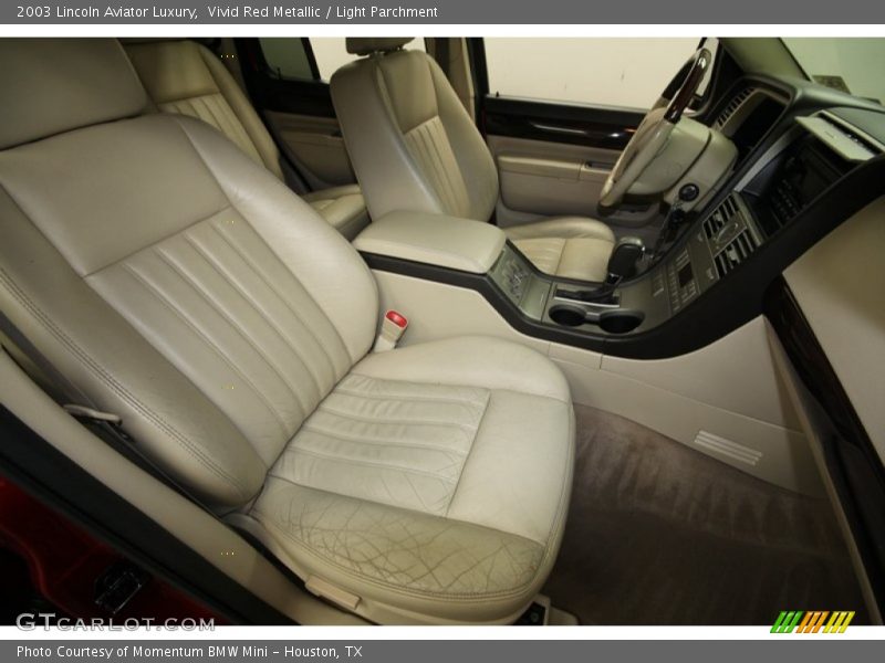 Vivid Red Metallic / Light Parchment 2003 Lincoln Aviator Luxury