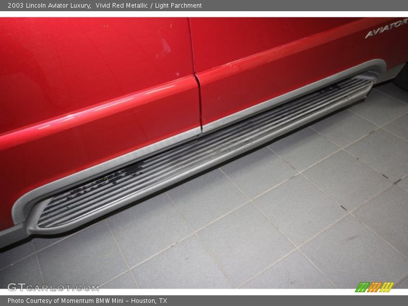 Vivid Red Metallic / Light Parchment 2003 Lincoln Aviator Luxury