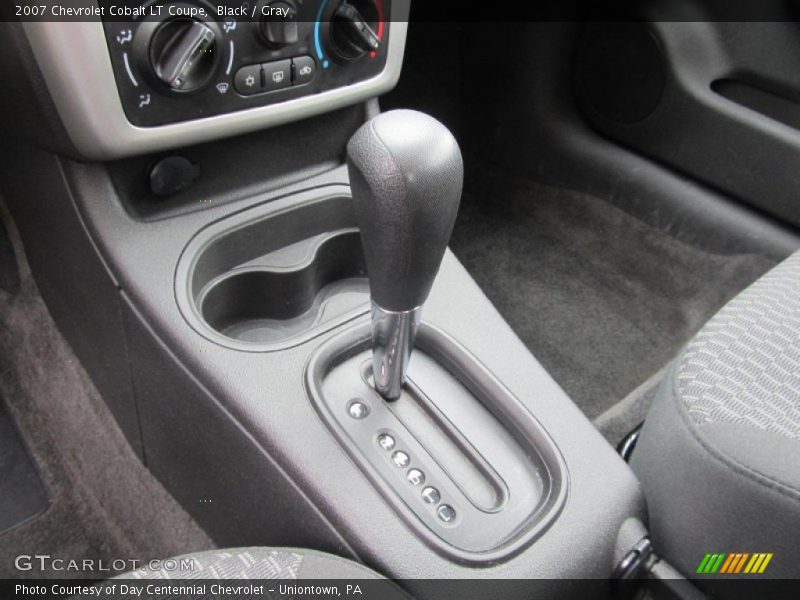 Black / Gray 2007 Chevrolet Cobalt LT Coupe