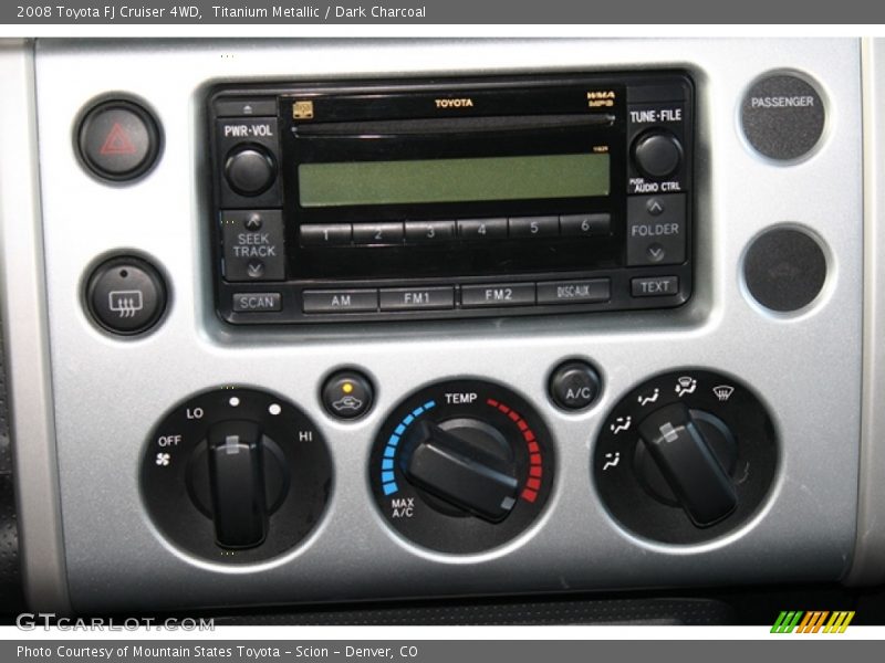 Titanium Metallic / Dark Charcoal 2008 Toyota FJ Cruiser 4WD