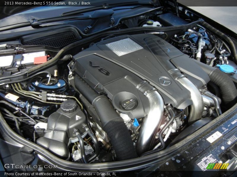 Black / Black 2013 Mercedes-Benz S 550 Sedan