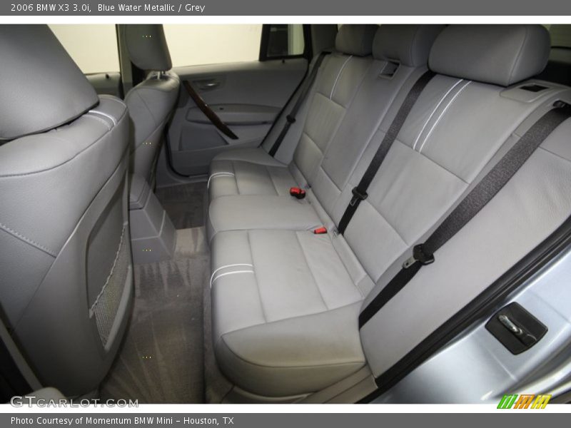 Rear Seat of 2006 X3 3.0i