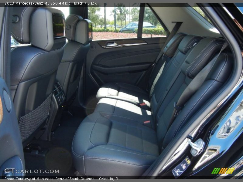 Black / Black 2013 Mercedes-Benz ML 350 4Matic