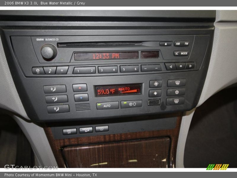 Controls of 2006 X3 3.0i