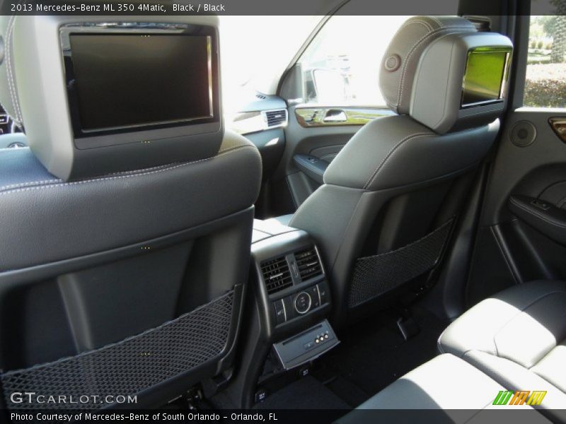 Black / Black 2013 Mercedes-Benz ML 350 4Matic