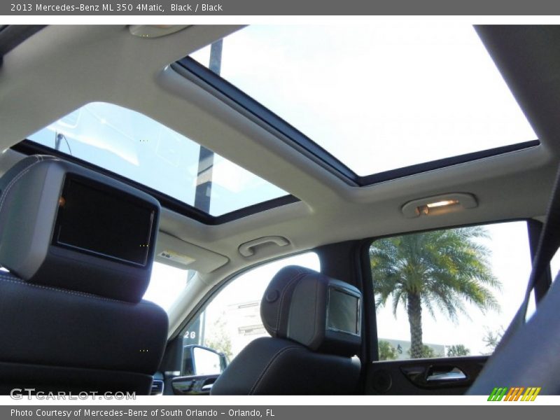 Black / Black 2013 Mercedes-Benz ML 350 4Matic