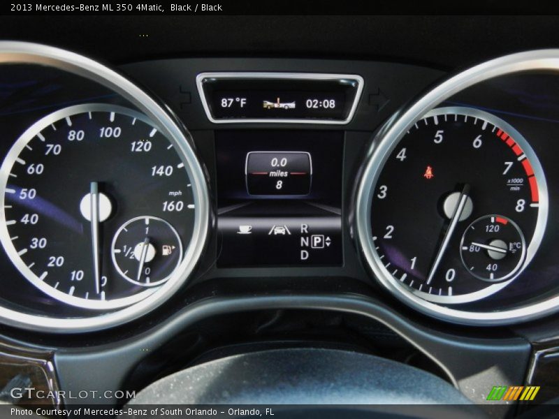 Black / Black 2013 Mercedes-Benz ML 350 4Matic