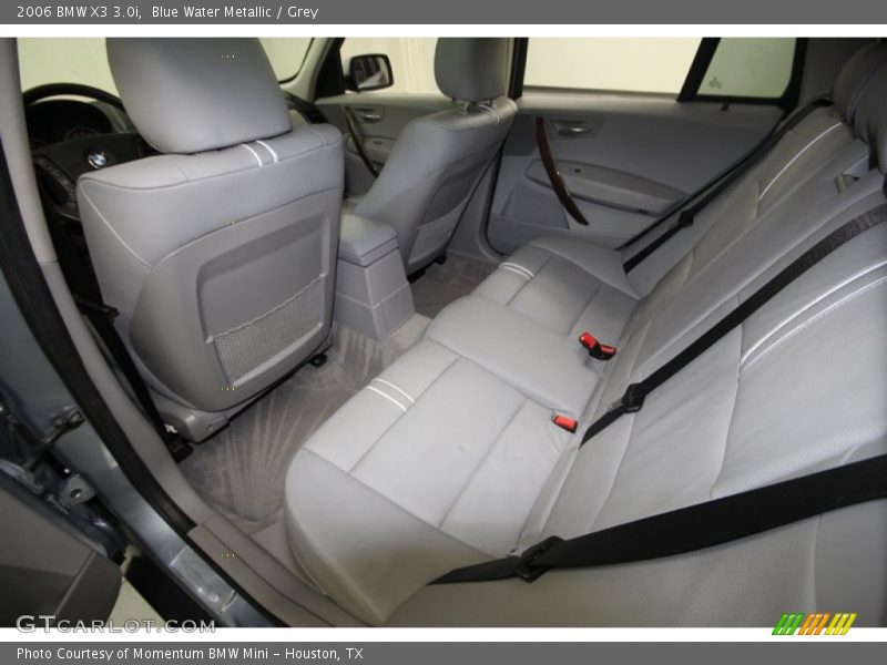 Blue Water Metallic / Grey 2006 BMW X3 3.0i