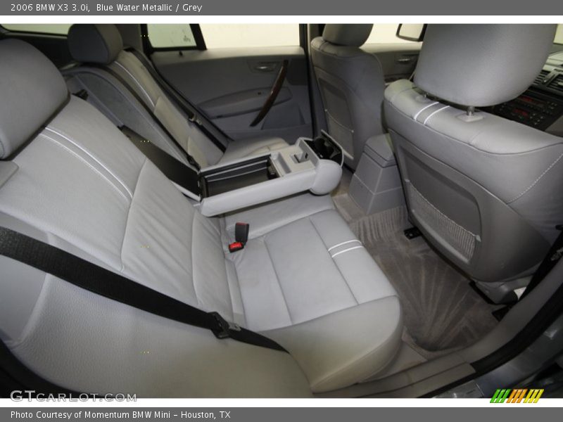 Blue Water Metallic / Grey 2006 BMW X3 3.0i