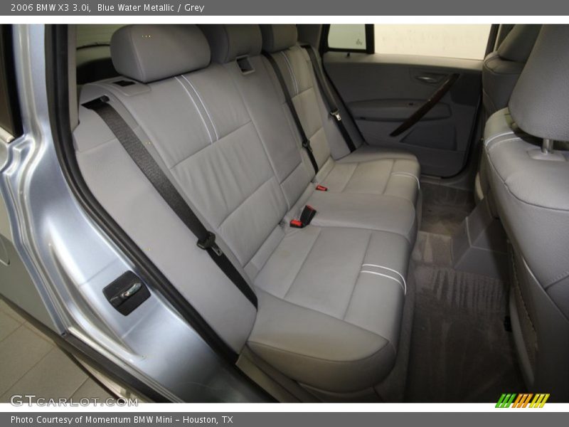 Blue Water Metallic / Grey 2006 BMW X3 3.0i