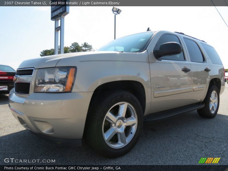 Gold Mist Metallic / Light Cashmere/Ebony 2007 Chevrolet Tahoe LS