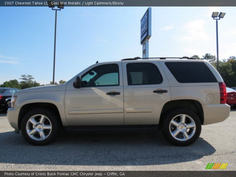 Gold Mist Metallic / Light Cashmere/Ebony 2007 Chevrolet Tahoe LS