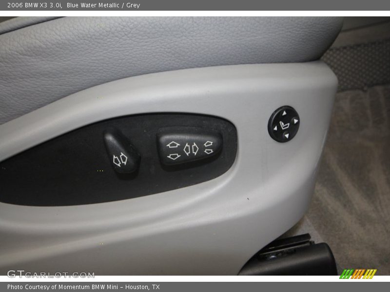 Blue Water Metallic / Grey 2006 BMW X3 3.0i