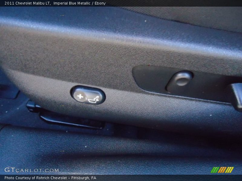 Imperial Blue Metallic / Ebony 2011 Chevrolet Malibu LT