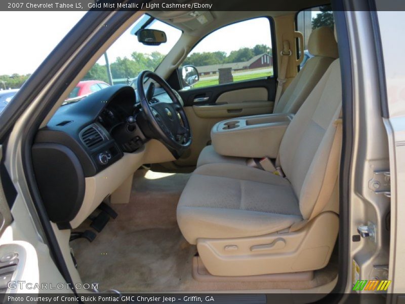 Gold Mist Metallic / Light Cashmere/Ebony 2007 Chevrolet Tahoe LS