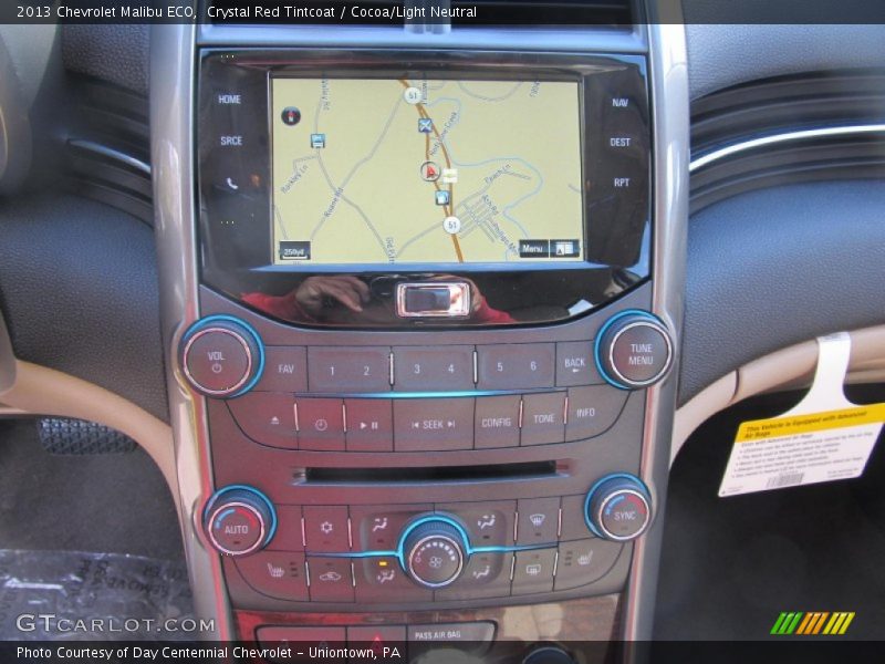 Controls of 2013 Malibu ECO