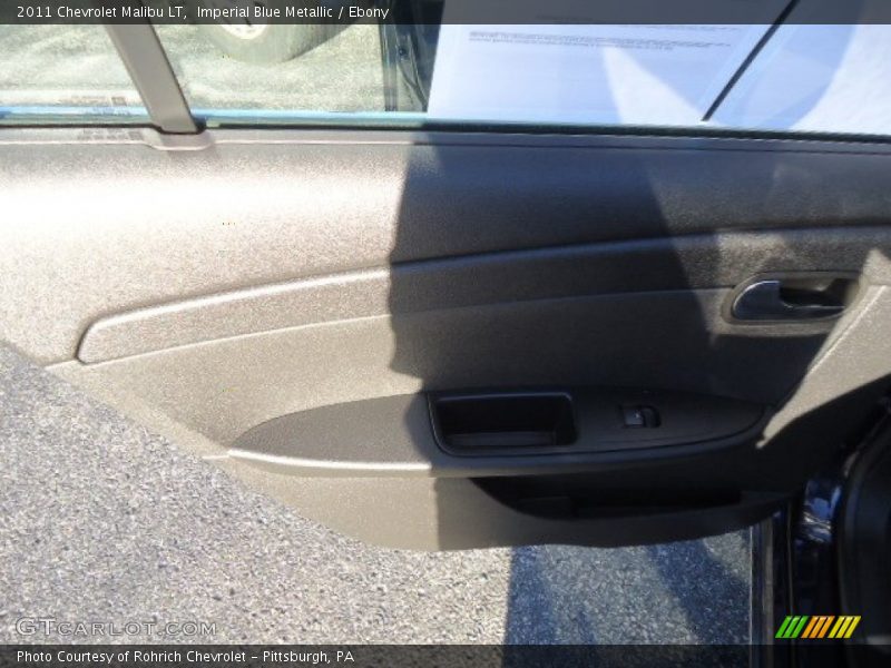 Imperial Blue Metallic / Ebony 2011 Chevrolet Malibu LT
