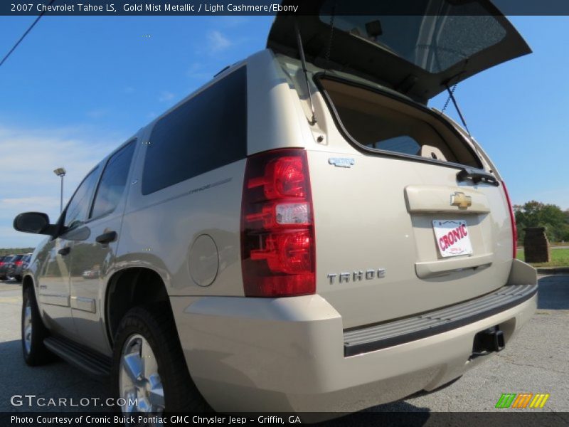 Gold Mist Metallic / Light Cashmere/Ebony 2007 Chevrolet Tahoe LS