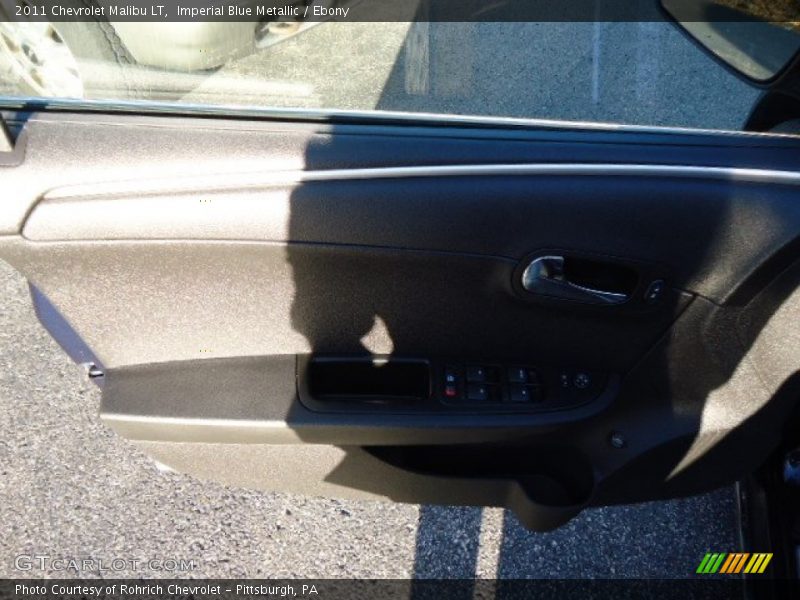 Imperial Blue Metallic / Ebony 2011 Chevrolet Malibu LT
