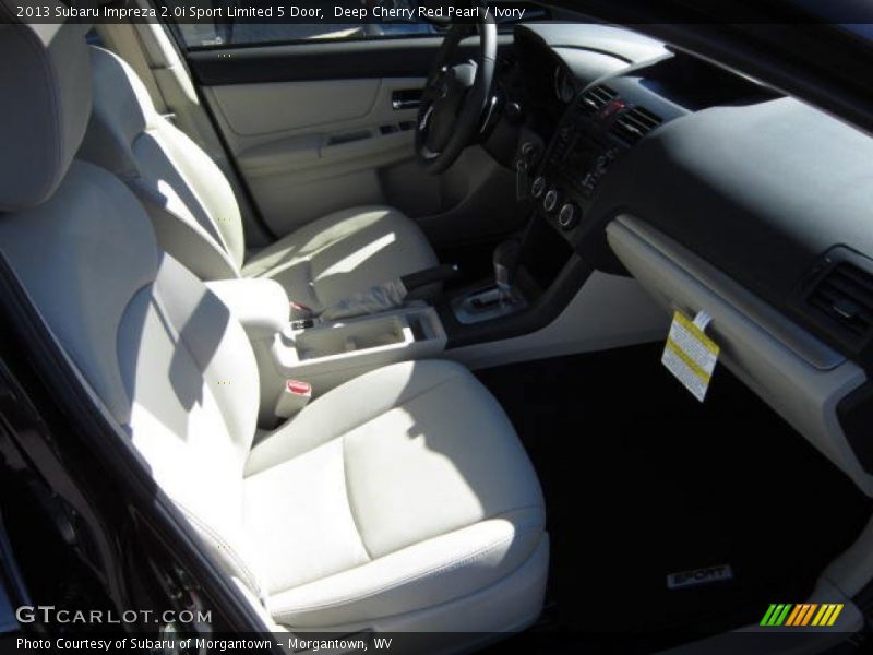 Deep Cherry Red Pearl / Ivory 2013 Subaru Impreza 2.0i Sport Limited 5 Door