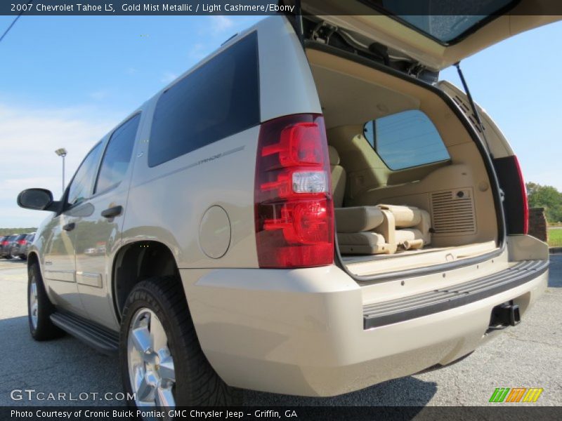 Gold Mist Metallic / Light Cashmere/Ebony 2007 Chevrolet Tahoe LS