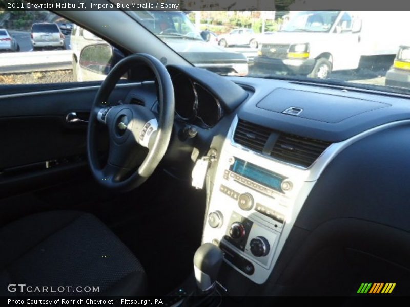 Imperial Blue Metallic / Ebony 2011 Chevrolet Malibu LT