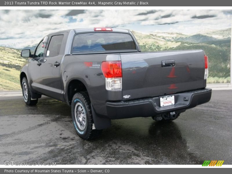 Magnetic Gray Metallic / Black 2013 Toyota Tundra TRD Rock Warrior CrewMax 4x4