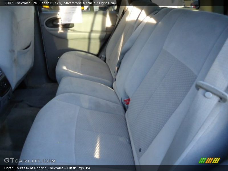 Silverstone Metallic / Light Gray 2007 Chevrolet TrailBlazer LS 4x4