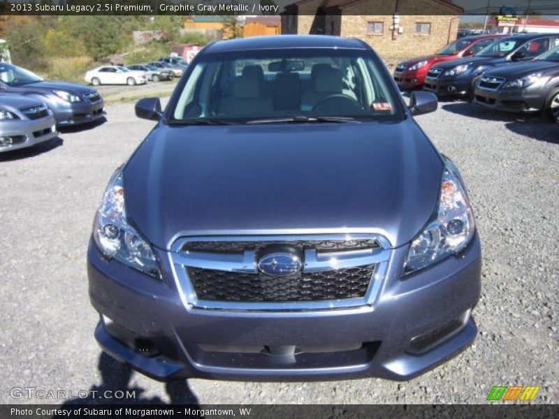 Graphite Gray Metallic / Ivory 2013 Subaru Legacy 2.5i Premium