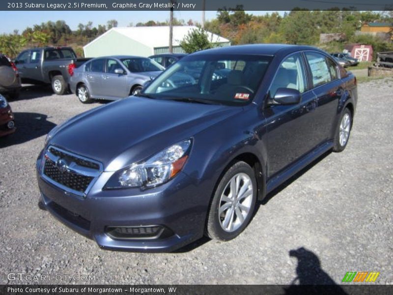 Graphite Gray Metallic / Ivory 2013 Subaru Legacy 2.5i Premium