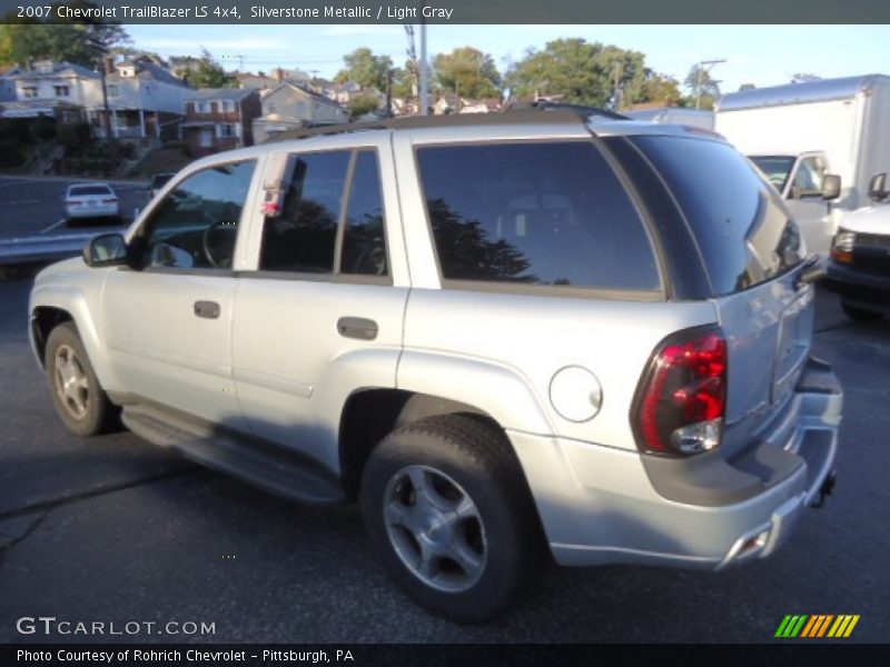 Silverstone Metallic / Light Gray 2007 Chevrolet TrailBlazer LS 4x4