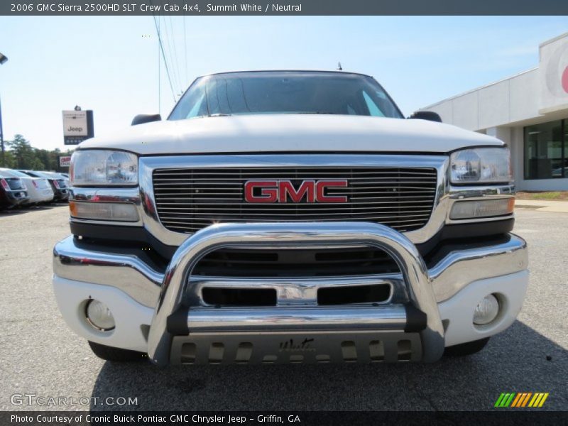 Summit White / Neutral 2006 GMC Sierra 2500HD SLT Crew Cab 4x4