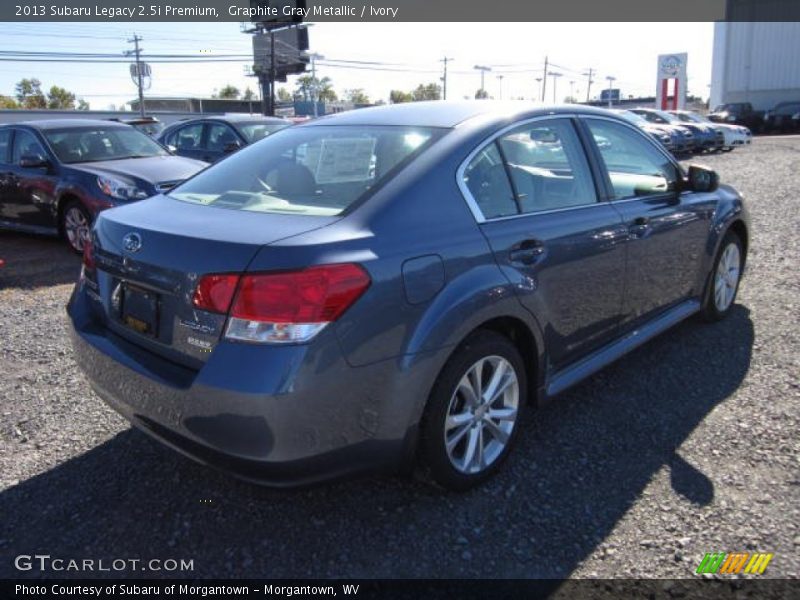 Graphite Gray Metallic / Ivory 2013 Subaru Legacy 2.5i Premium