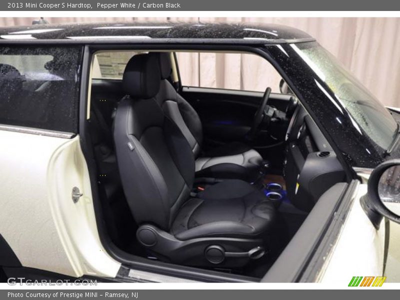 Pepper White / Carbon Black 2013 Mini Cooper S Hardtop