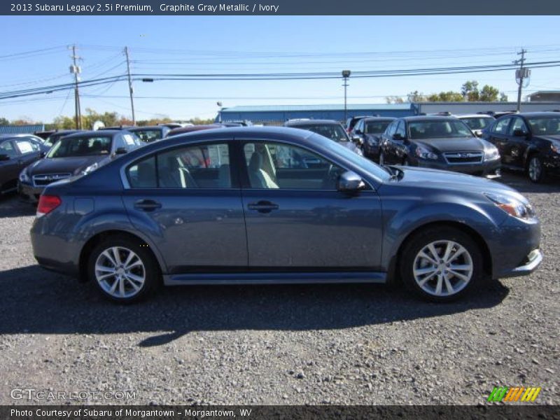 Graphite Gray Metallic / Ivory 2013 Subaru Legacy 2.5i Premium