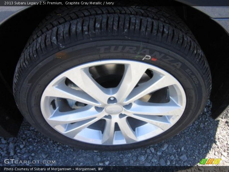 Graphite Gray Metallic / Ivory 2013 Subaru Legacy 2.5i Premium