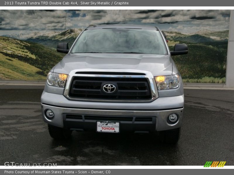 Silver Sky Metallic / Graphite 2013 Toyota Tundra TRD Double Cab 4x4