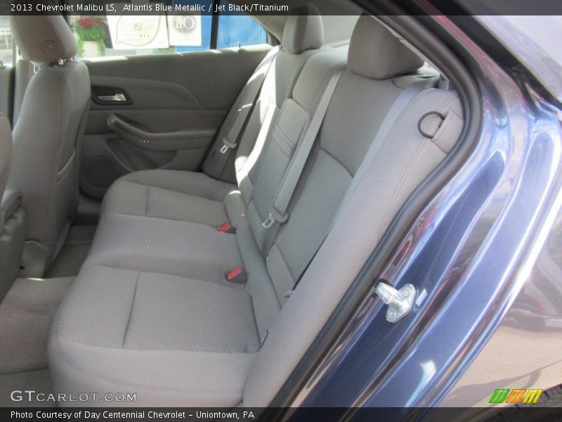 Atlantis Blue Metallic / Jet Black/Titanium 2013 Chevrolet Malibu LS