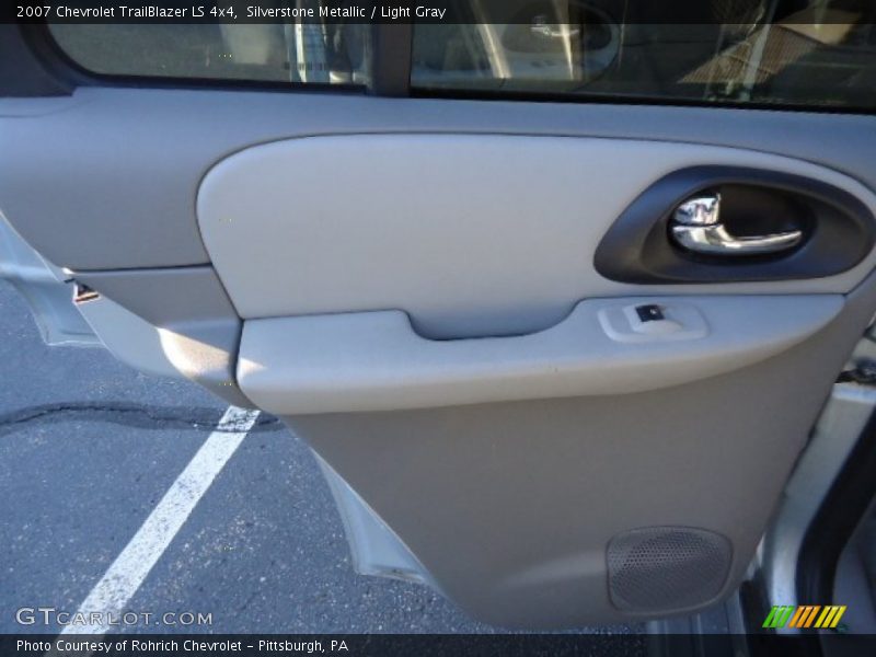 Silverstone Metallic / Light Gray 2007 Chevrolet TrailBlazer LS 4x4